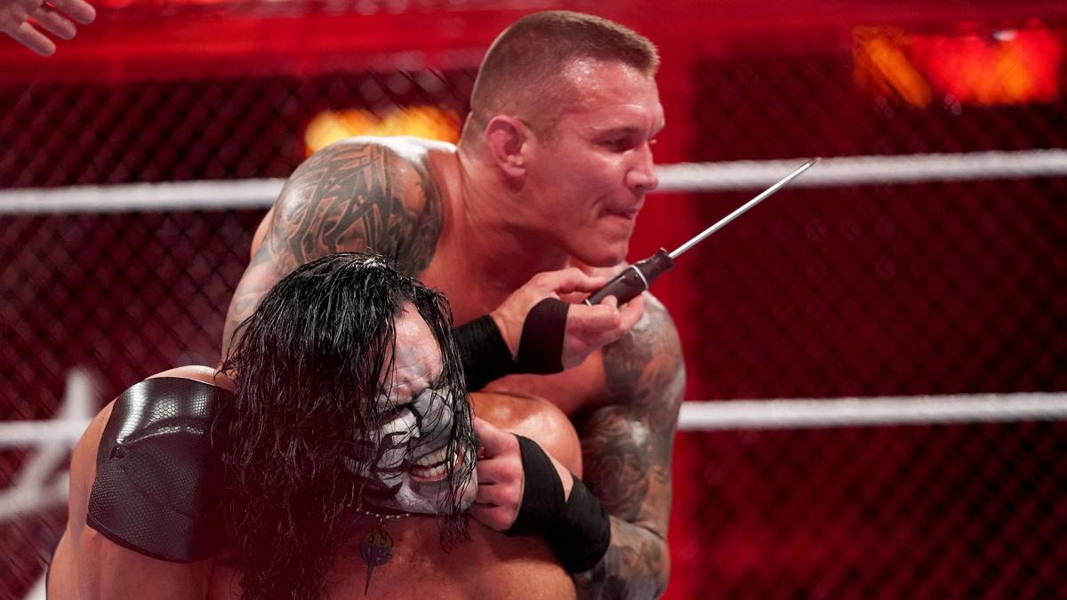 Jeff Hardy, Randy Orton (source: WWE)