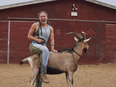 Ronda Rousey goat