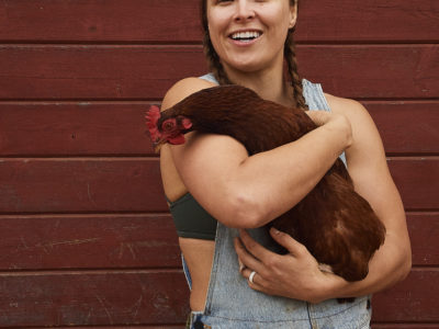 Ronda Rousey chicken