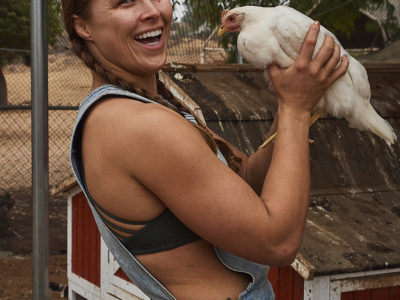 Ronda Rousey chicken