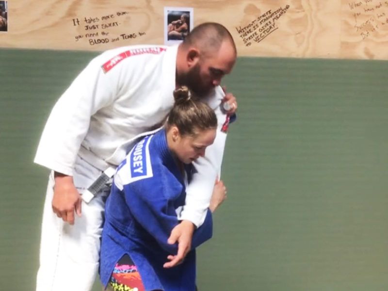 Rousey Standing Ippon Seoinage