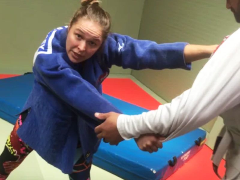 Rousey Drop Morote Seoinage
