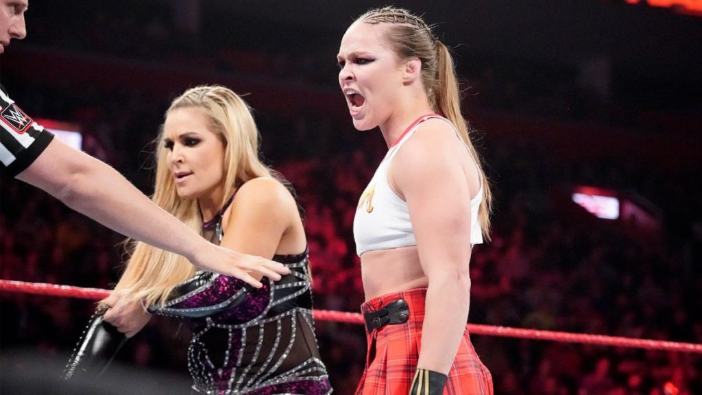 Natalya, Ronda Rousey (source: WWE)