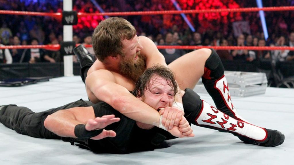 Daniel Bryan, Dean Ambrose (source: WWE)