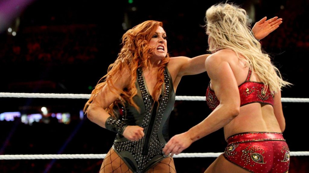 Becky Lynch, Charlotte Flair (source: WWE)