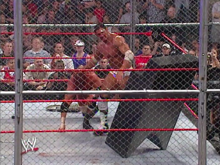 Triple H, Batista (source: WWE)