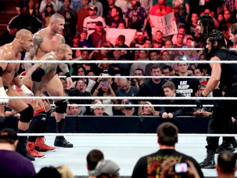 The Shield vs The Evolution in WWE